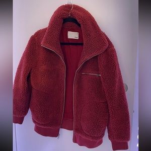Aritzia teddy bear jacket